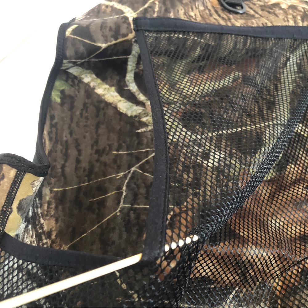 Northwest Territory Vest Men XXL Camo Game Ammo Utility Mesh Pouch All Polyester - Picture 9 of 15